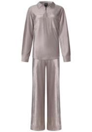 Pastunette dames huispak bruin (glans) 88242-806-7 (40 t/m 48)