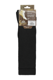 Soga S39 merino kniekous zwart unisex