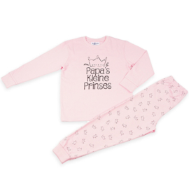 Fun2Wear Papa's kleine prinses peuter pyjama l.roze (98/104/128)