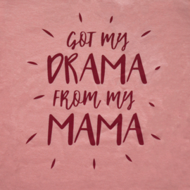 Fun2Wear Mama's drama peuter pyjama pink (98 t/m 128)