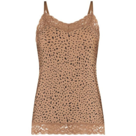 Ten Cate Secrets dames spaghetti top lace wild nuts S