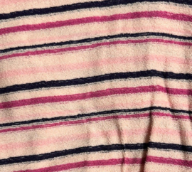 Creative dames badstof pyjama zacht roze (44/46)