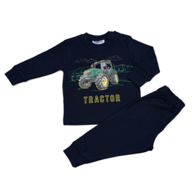 Fun2Wear Tractor baby pyjama navy (68)