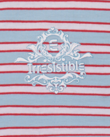 Irresistible dames nachthemd l.blauw streep 16005B (S t/m 3XL)