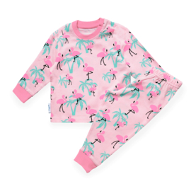 Frogs & Dogs peuter pyjama flamingo (92 t/m 122/128)
