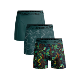 Muchachomalo boxershort U-SNAKEY1010-01 (3-pack) S t/m XXL