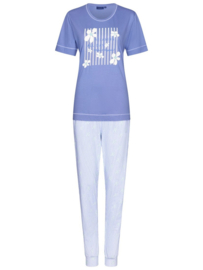 Pastunette dames pyjama korte mouw blue 20241-122-2 (38 t/m 46)