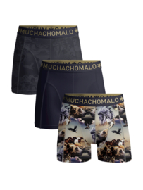 Muchachomalo boxershort U-BEAR1010-01 (3-pack) S t/m XL