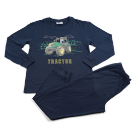 Tractor Fun2Wear pyjama navy (140 en 164)