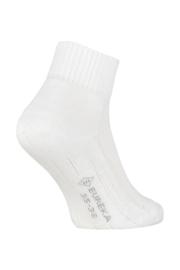 Eureka sok quarter badstof zool wit unisex