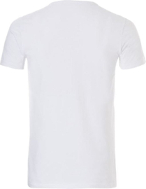 Ten Cate heren basic t-shirt wit (2-pack) M en XXL