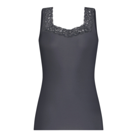 Ten Cate Secrets dames singlet kant anthracite S t/m XL