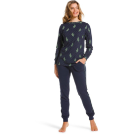 Pastunette dames pyjama green, 25222-346-2 (40/44/48)