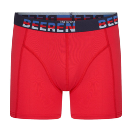 Beeren heren boxershort Elegance rood M en XL