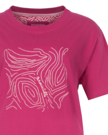 Irresistible dames nachthemd fuchsia 16004A (S t/m 3XL)