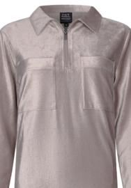 Pastunette dames huispak bruin (glans) 88242-806-7 (40 t/m 48)