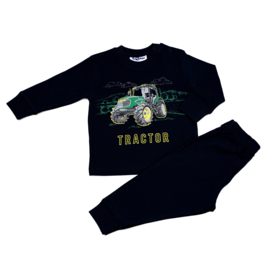 Fun2Wear Tractor baby pyjama zwart (74 en 80)