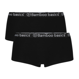 Bamboo Basics hipster Iris zwart (2-pack)