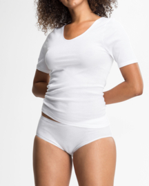 Speidel dames t-shirt Y-loft korte mouw wit 38 t/m 46