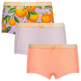 Vingino short Orange 3-pack (110/116 t/m 170/176)