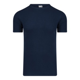 Beeren heren t-shirt (tino) korte mouw donker blauw