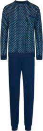 Robson heren tricot pyjama dark blue (27232-704-4) 48 t/m 58