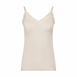 Ten Cate Secrets dames spaghetti top kant shiny almond S t/m XL