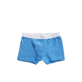 Ten Cate jongens basic short stripe/diva blue (2-pack) 122/128 en 134/140