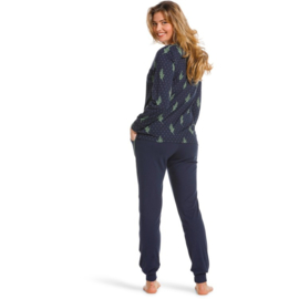 Pastunette dames pyjama green, 25222-346-2 (40/44/48)