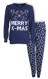 Temptation dames pyjama blauw (2001A) L en XXL