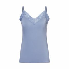 Ten Cate Secrets dames spaghetti top kant powder blue S t/m XL