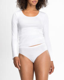 Speidel dames t-shirt Y-loft lange mouw wit 38 t/m 46