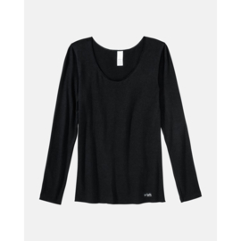 Speidel dames t-shirt Y-loft lange mouw zwart 38 t/m 46