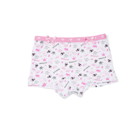 Funderwear meisjes setje princess wit (92/98 t/m 140/146)