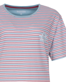 Irresistible dames nachthemd l.blauw streep 16005B (S t/m 3XL)
