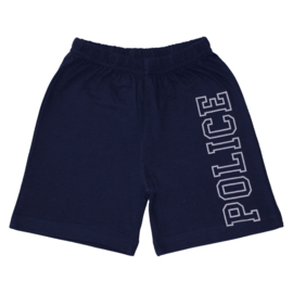 Fun2Wear Politie peuter shortama blauw (92 en 98)