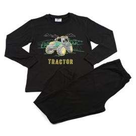 Fun2Wear Tractor pyjama zwart (140 en 152)