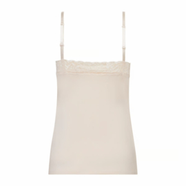 Ten Cate Secrets dames spaghetti top kant shiny almond S t/m XL