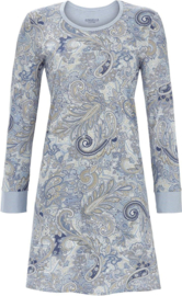 Ringella dames nachthemd paisly-dessin 5511038 blue (40 t/m 46)
