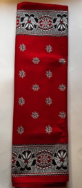 Rode boeren zakdoek (63 cm)