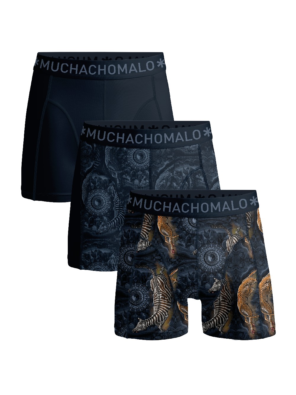 Muchachomalo boxershort U-Circle Of Life1010-01 (3-pack) S t/m XL