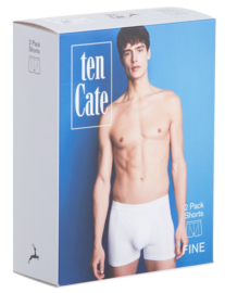 Ten Cate Fine heren boxershort light grey melee (2-pack) XXL