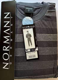 Normann heren badstof pyjama grijs (50/54/56)