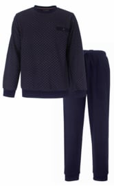 Paul Hopkins heren fleece/aangeruwd pyjama (25023A) 48 t/m 58