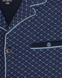 Paul Hopkins heren doorknoop pyjama (16006A) 48 t/m 58