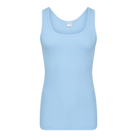 Beeren heren hemd/singlet licht blauw