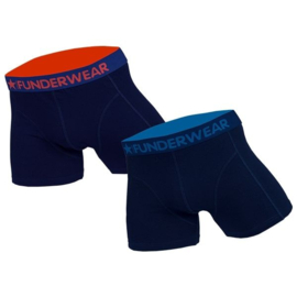 Funderwear heren boxershort navy (2-pack) 3XL en 4XL