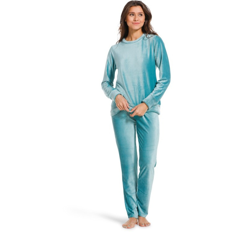 Rebelle dames huispak blue 81222-432-2 (36 t/m Huispakken | MijnOndergoedWinkel | Ondergoed en Pyjama's online bestellen