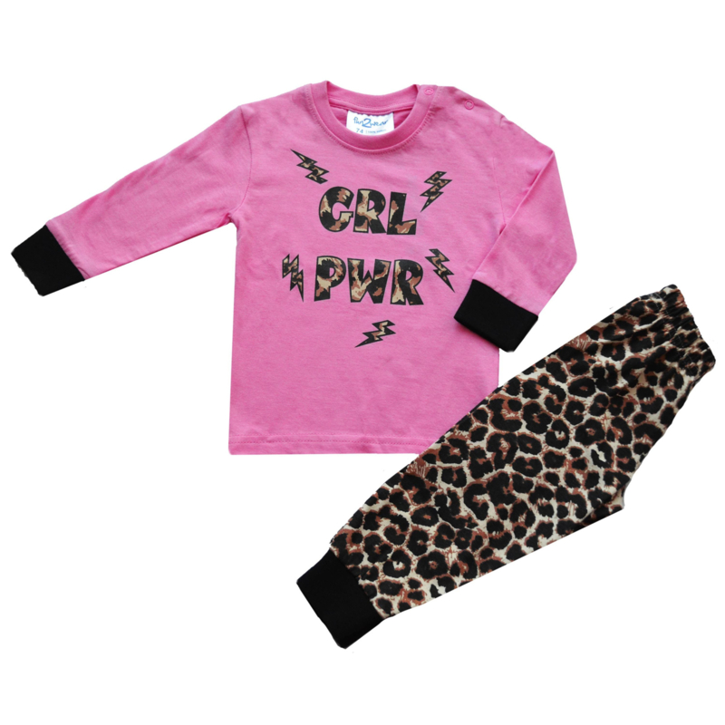 Acht beu Grootte Girl Power Fun2Wear pyjama roze (140 t/m 176) | Meisjes nachtkleding |  MijnOndergoedWinkel | Ondergoed en Pyjama's online bestellen