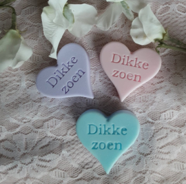 hartje "dikke zoen"